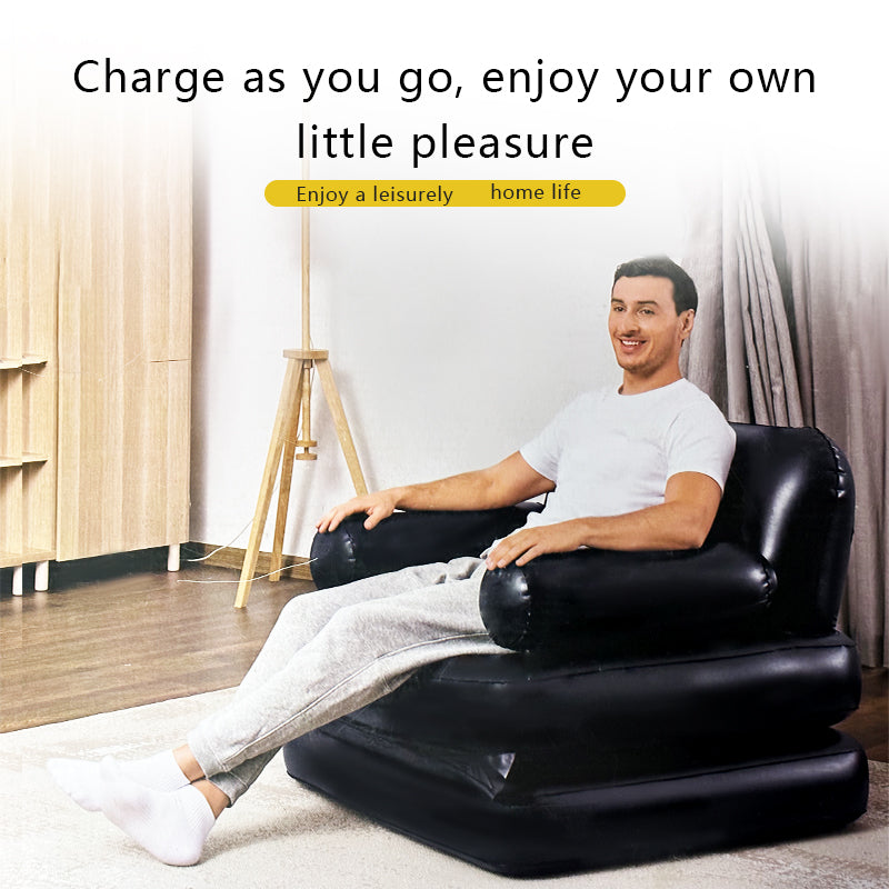 Inflatable Single Sofa Chair – Portable Air Cushion Seat for Home, Camping & Outdoor Use | Wholesale Furniture & Inflatables