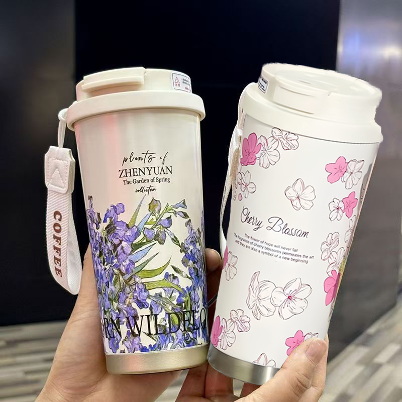 Small Water Cup Set – Compact Reusable Cups with Handles, Assorted Colors (Pink & Purple) | Wholesale Drinkware & Cups