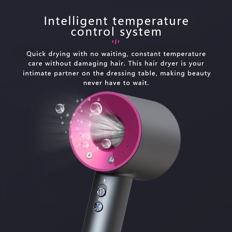 Hair Dryer (Purple) – Compact Lightweight Blow Dryer with Attachments | Wholesale Beauty & Hair Appliances
