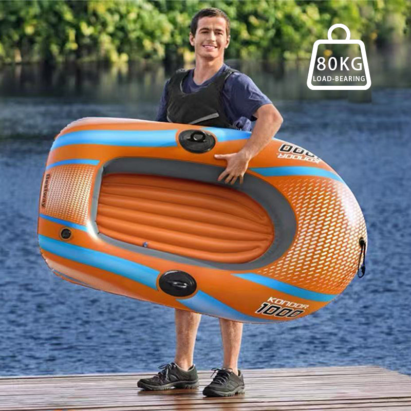 Inflatable Boat – Heavy-Duty Blow Up Dinghy for Lakes & Rivers, Easy Transport | Wholesale Outdoor & Sporting Goods