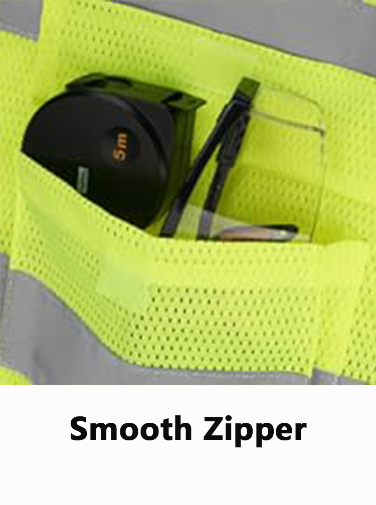 Reflective Safety Vest – High Visibility Cotton + Mesh Construction Vest for Road & Worksite | Wholesale Workwear & Safety Vests