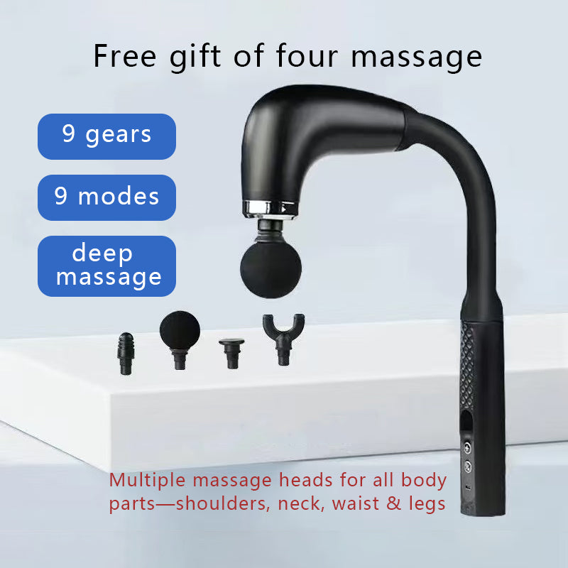 Percussion Massage Gun – Handheld Deep Tissue Muscle Massager with Attachments | Wholesale Health & Wellness Devices