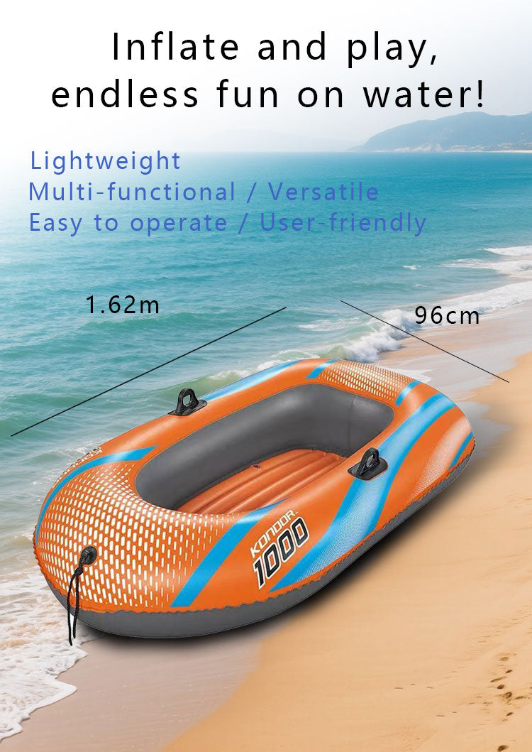 Inflatable Boat – Heavy-Duty Blow Up Dinghy for Lakes & Rivers, Easy Transport | Wholesale Outdoor & Sporting Goods
