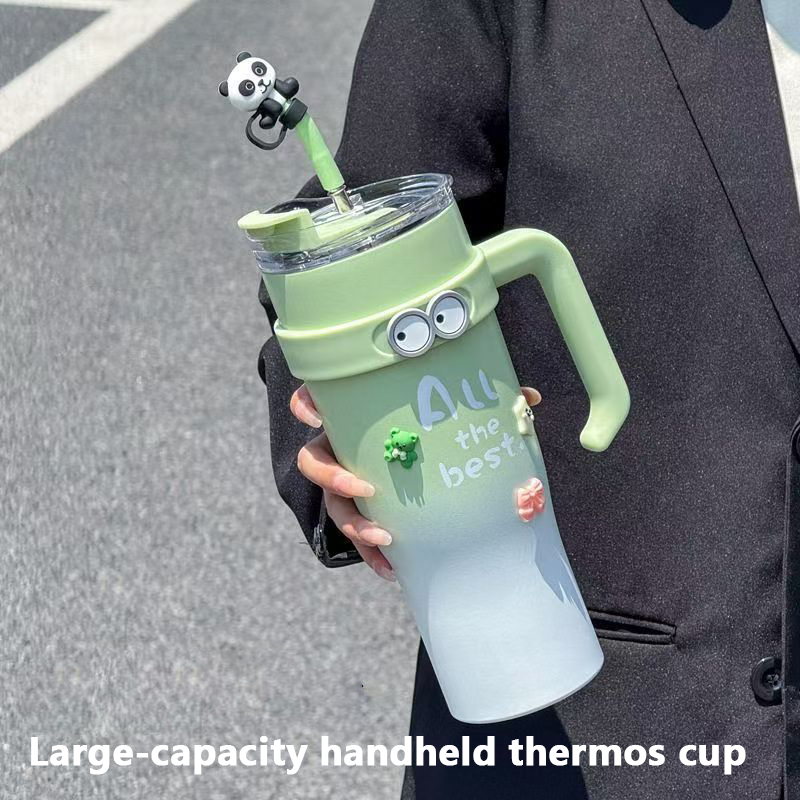 Large Straw Tumbler Cup Set – Reusable Water Bottles with Straw, Assorted Colors (Purple, Blue | Wholesale Drinkware & Tumblers