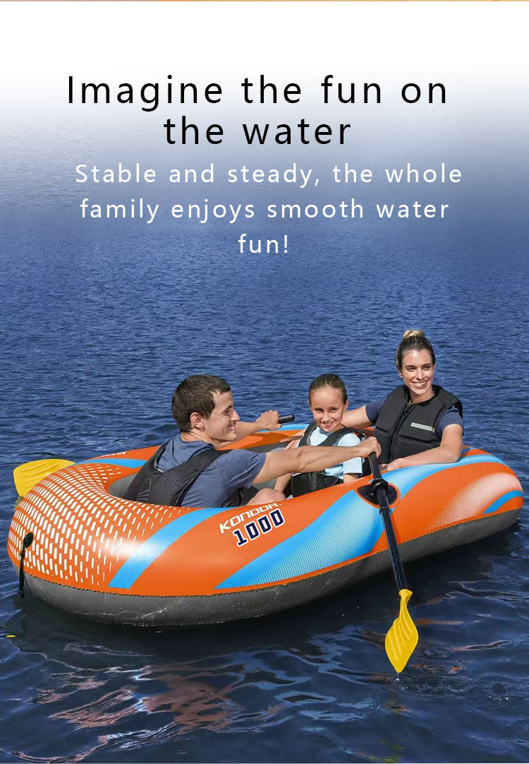 Inflatable Boat – Heavy-Duty Blow Up Dinghy for Lakes & Rivers, Easy Transport | Wholesale Outdoor & Sporting Goods