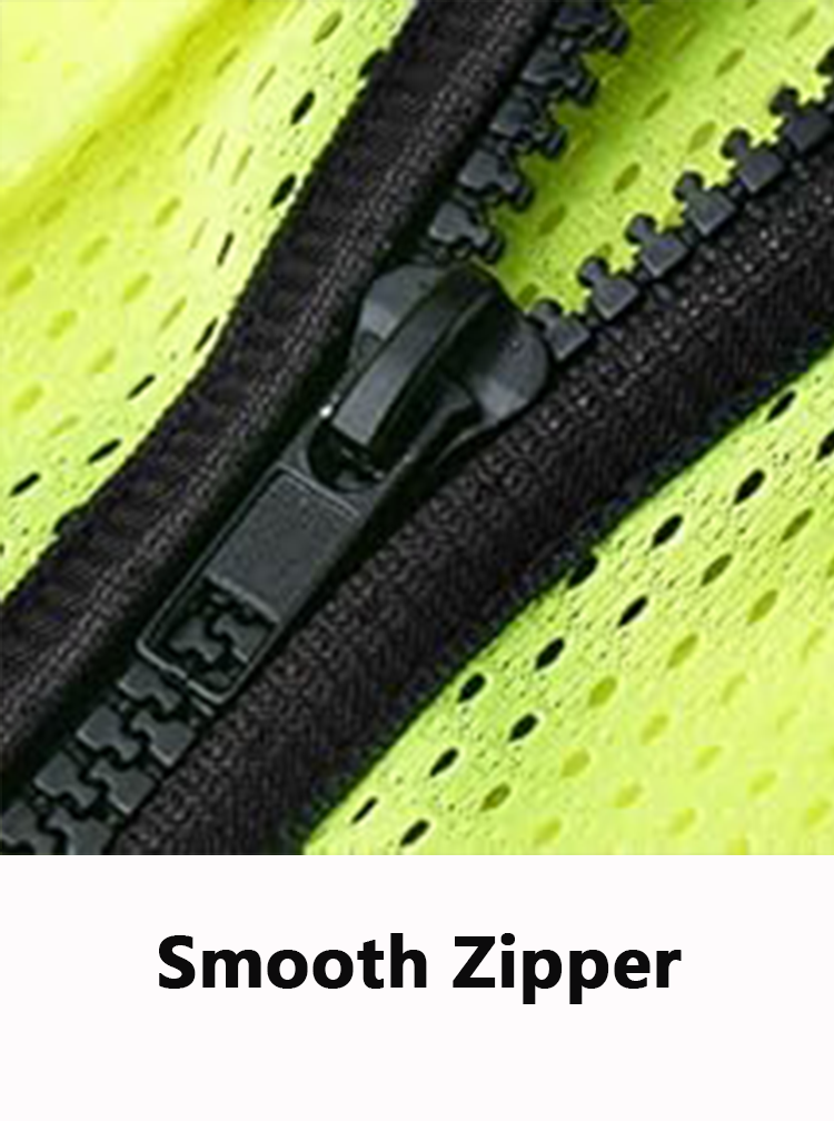 Reflective Safety Vest – High Visibility Cotton + Mesh Construction Vest for Road & Worksite | Wholesale Workwear & Safety Vests